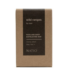 wild ranges for men Face and Body Exfoliating Bar