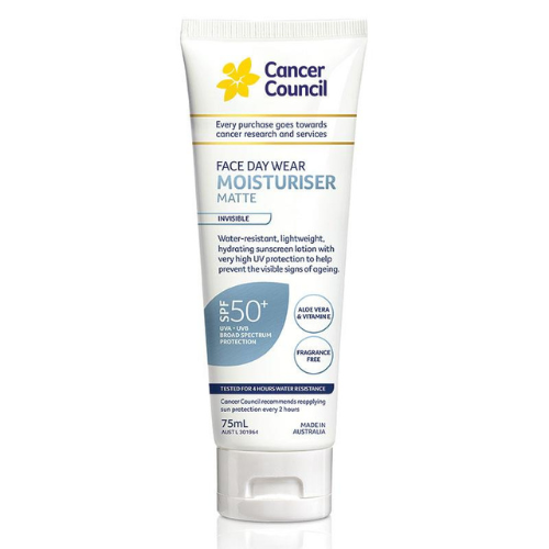 cancer council matte sunscreen