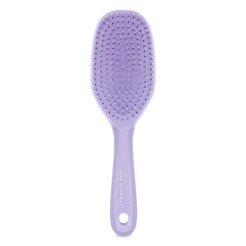 wet hair brush