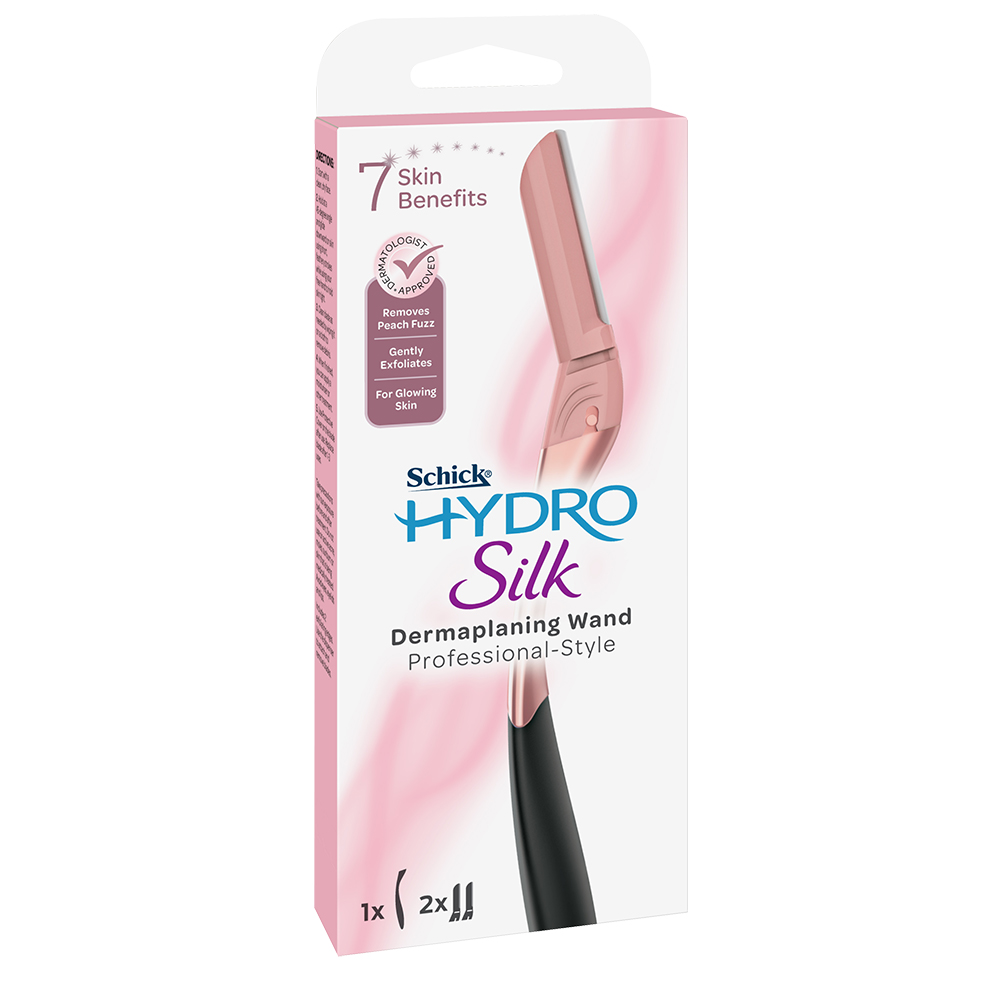 Schick® Hydro Silk Dermaplaning Wand Professional-Style Kit