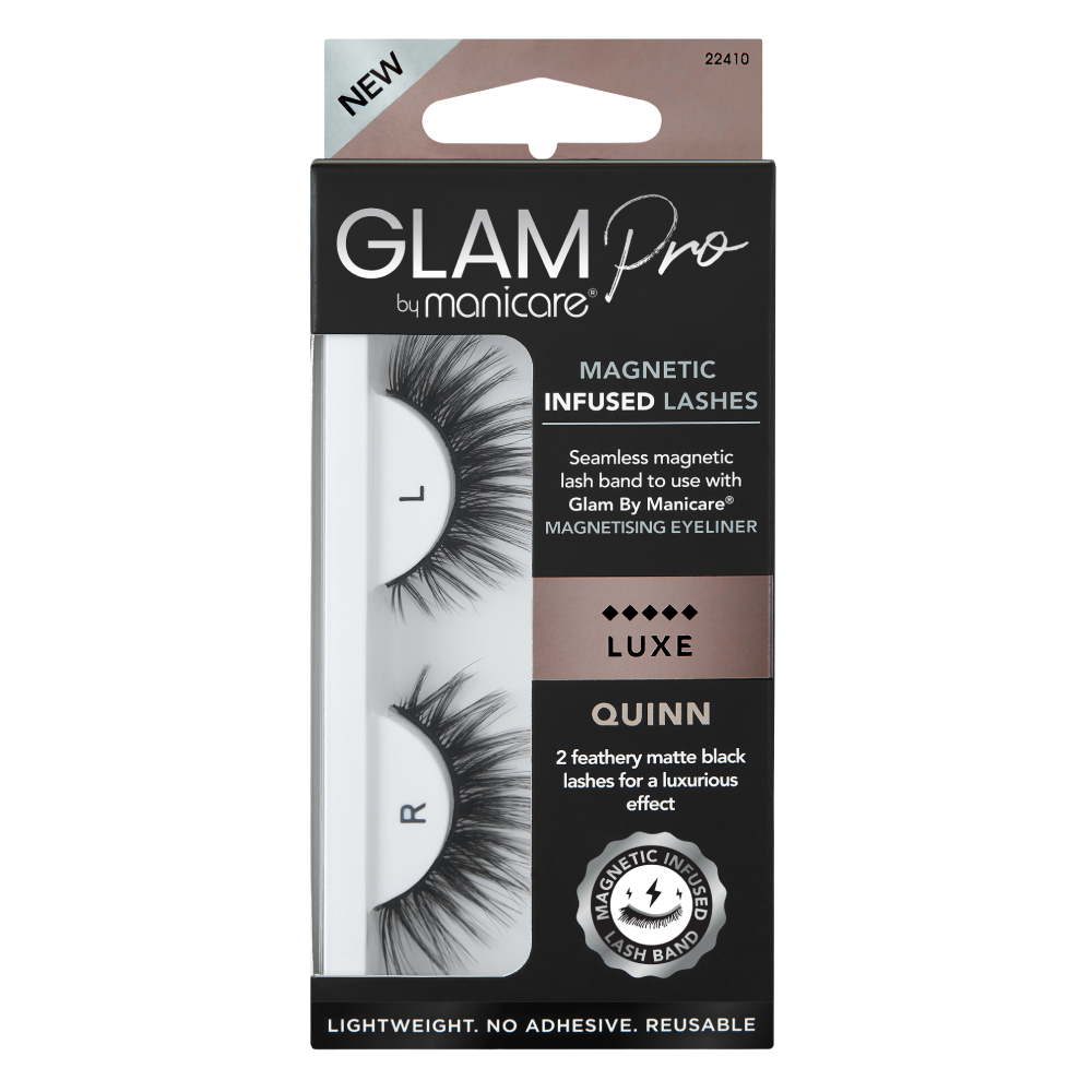 GLAM by Manicare Pro Infused Lashes Quinn Reviews beautyheaven