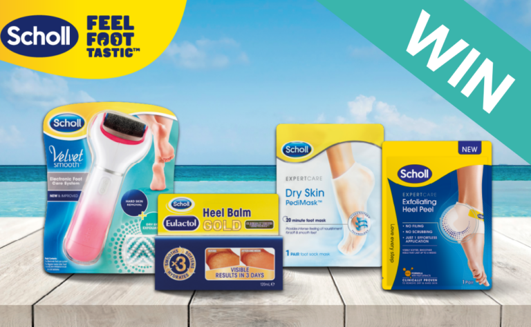 WIN 1 of 3 Scholl Gift Packs!