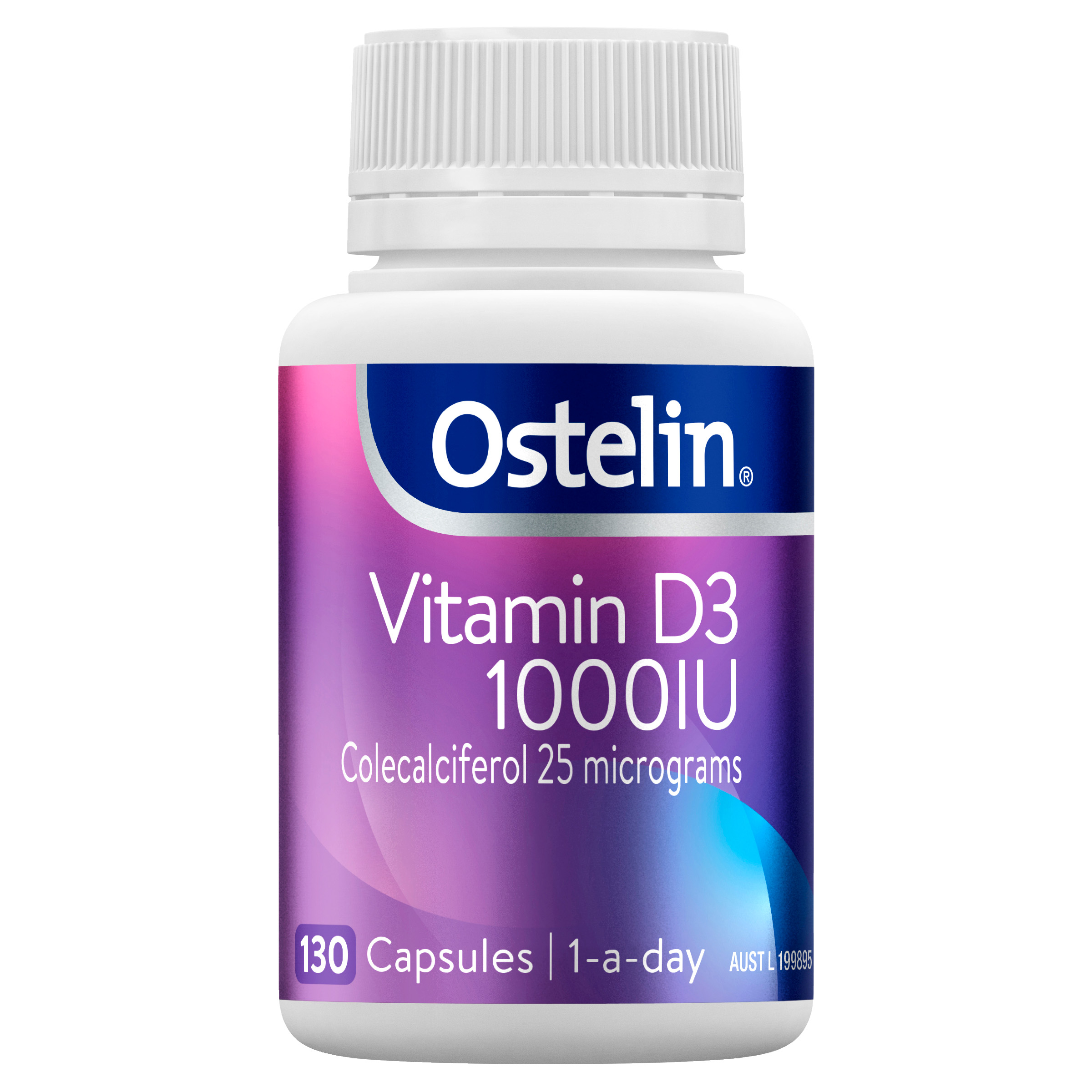 Vitamin D3 1000IU Capsules