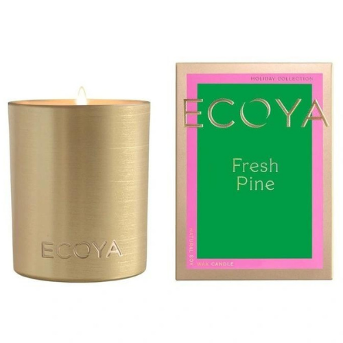 ecoya christmas candle fresh pine