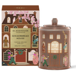 2023 Christmas Glasshouse Fragrances Gingerbread House Soy Candle