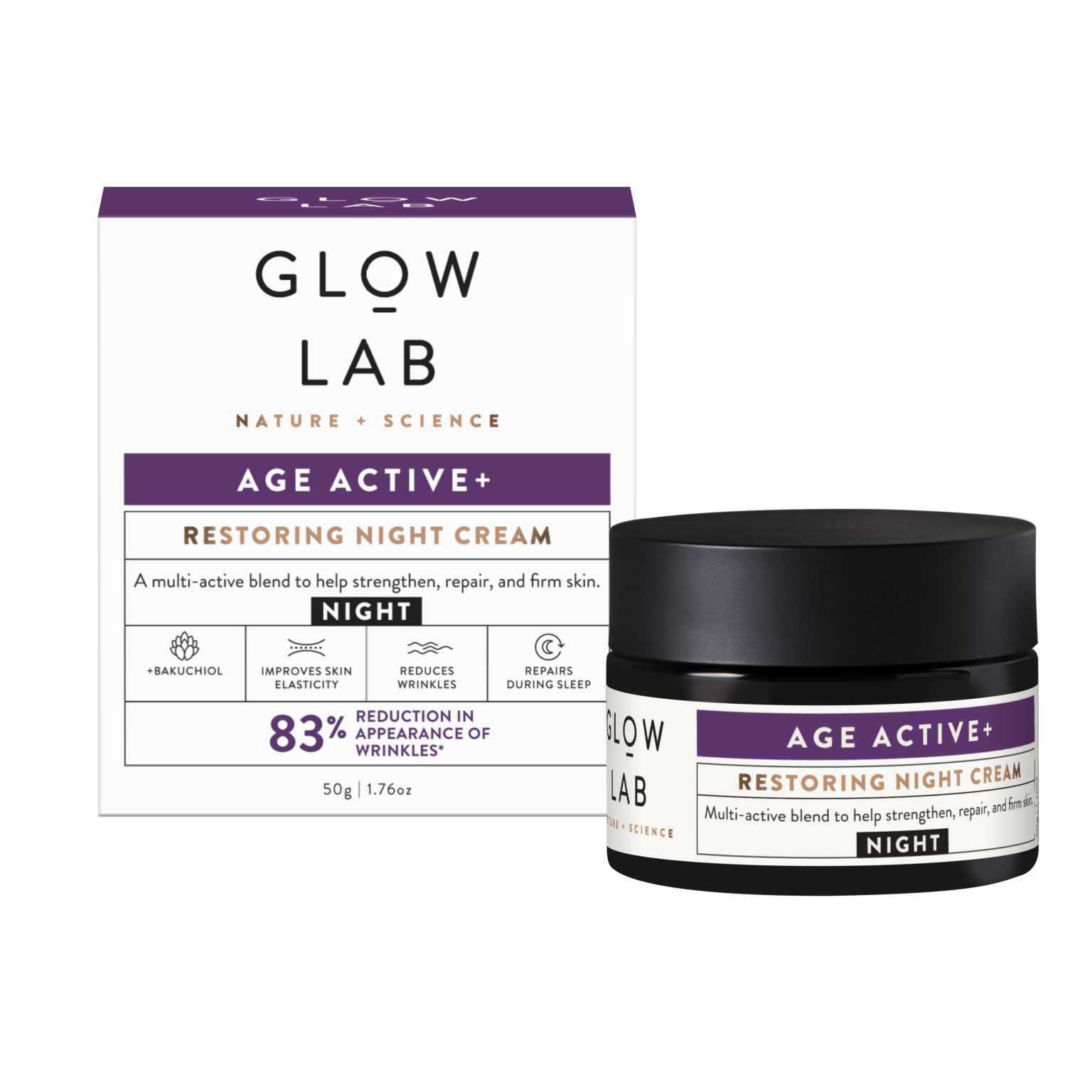 Glow Lab Age Active + Restoring Night Cream Reviews beautyheaven