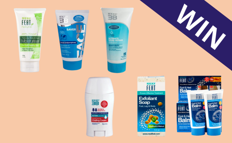 WIN 1 of 3 Neat Feat Gift Packs!