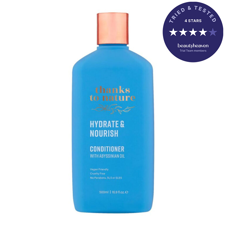Thanks to Nature Hydrate and Nourish Conditioner with Abysinnian Oil