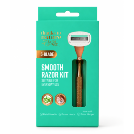5 Blade Smooth Razor Kit