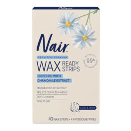 Sensitive Formula Wax Ready Strips Chamomile Extract – Legs & Body 40 Pack