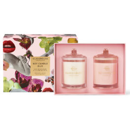 Radiance in Bloom Tuberose & Orchid Candle Duo Gift