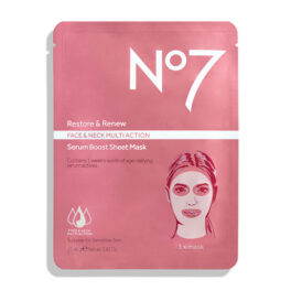 Restore & Renew Face & Neck Multi Action Serum Boost Mask