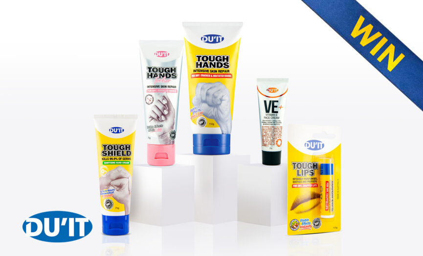 WIN 1 of 3 DU’IT Gift Packs (valued at $150)!