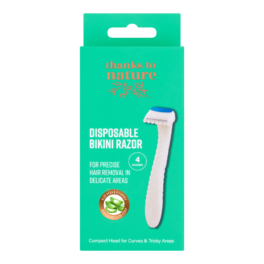 Bikini Area Disposable Razor 4 pack