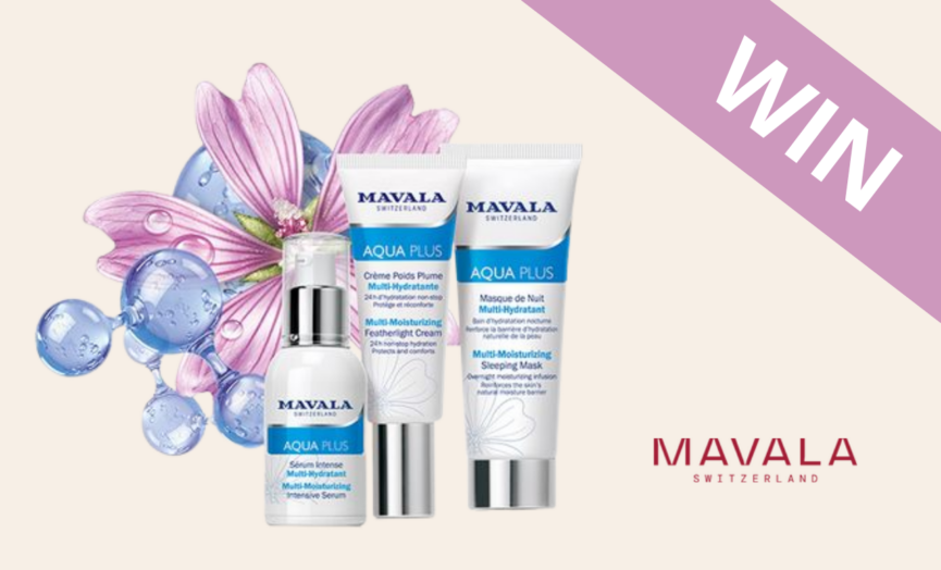 WIN 1 of 3 Mavala Aqua Plus Multi-Moisturising Packs (valued at $199.85 each)!