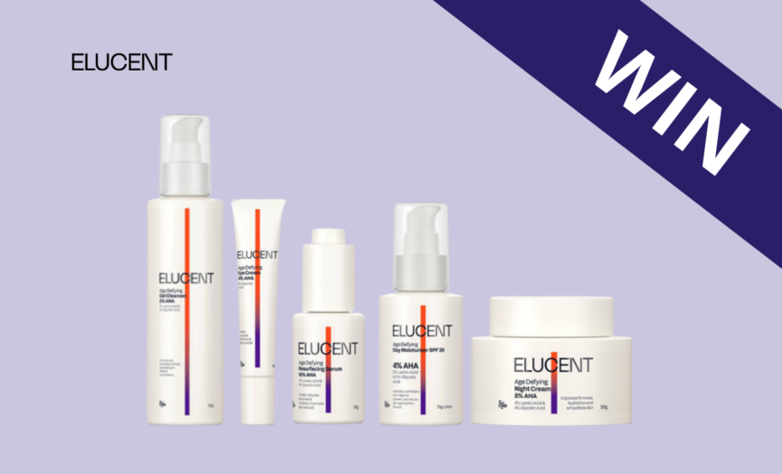 WIN the entire Elucent Skincare Age Defying collection! (valued at $268)